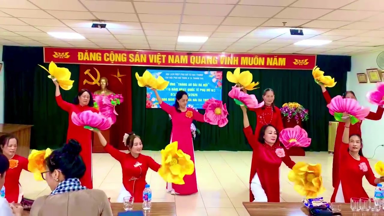 Múa hoa Người về thăm quê - CLB dân vũ Đoàn Kết  - Thanh Liệt - Thanh Trì Hà Nội  - 8/3/2026