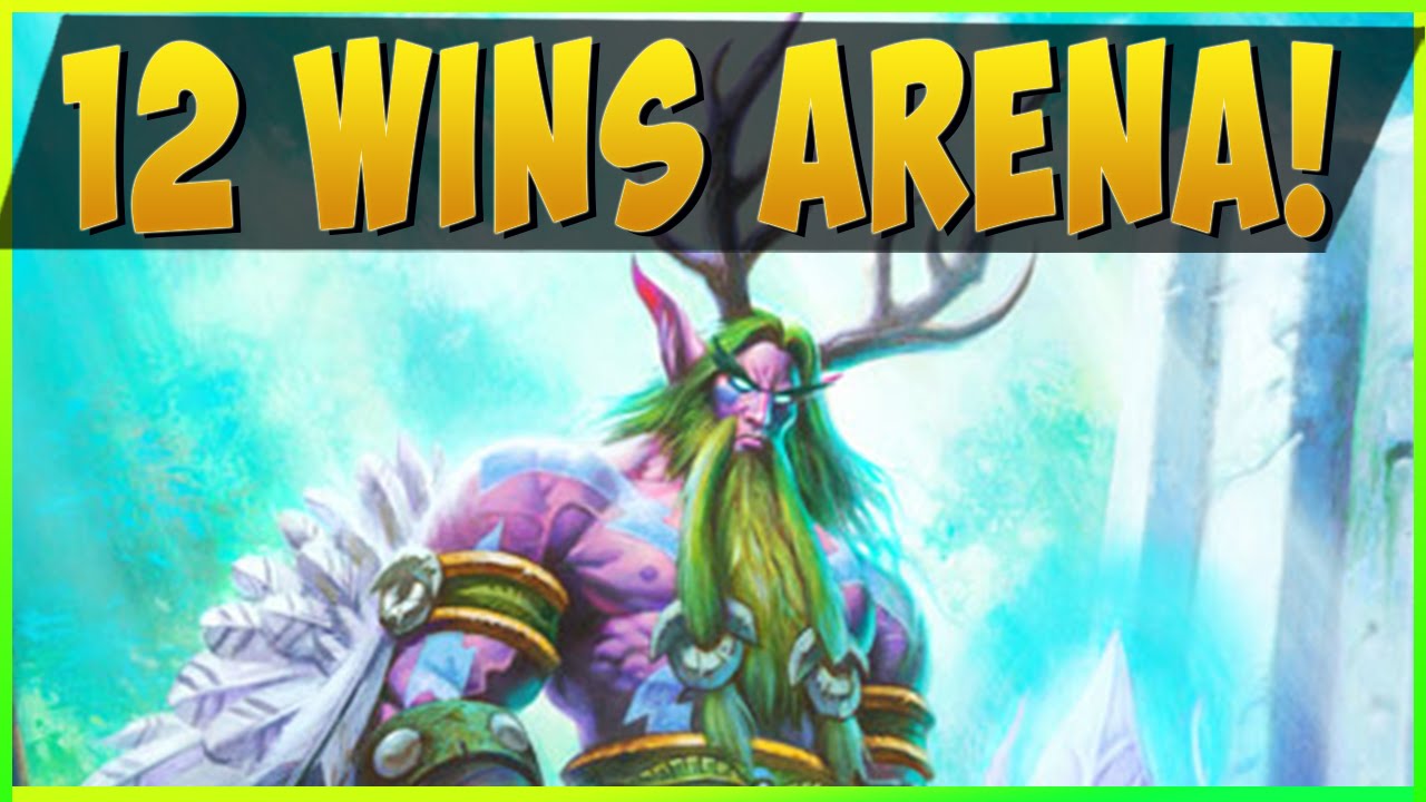 Hearthstone - 12 Wins Arena Druid Tips & Trix FAPSTONE!