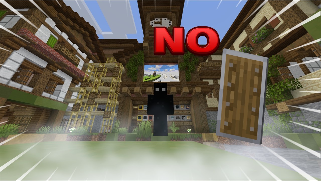 No Shield🛡️ Challenge Skywars🔥