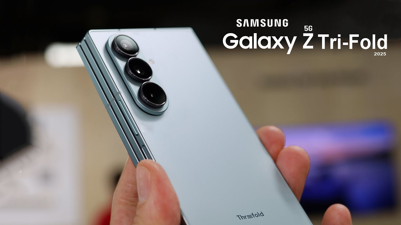 Samsung Galaxy Z Tri-Fold &mdash; первый официальный взгляд!