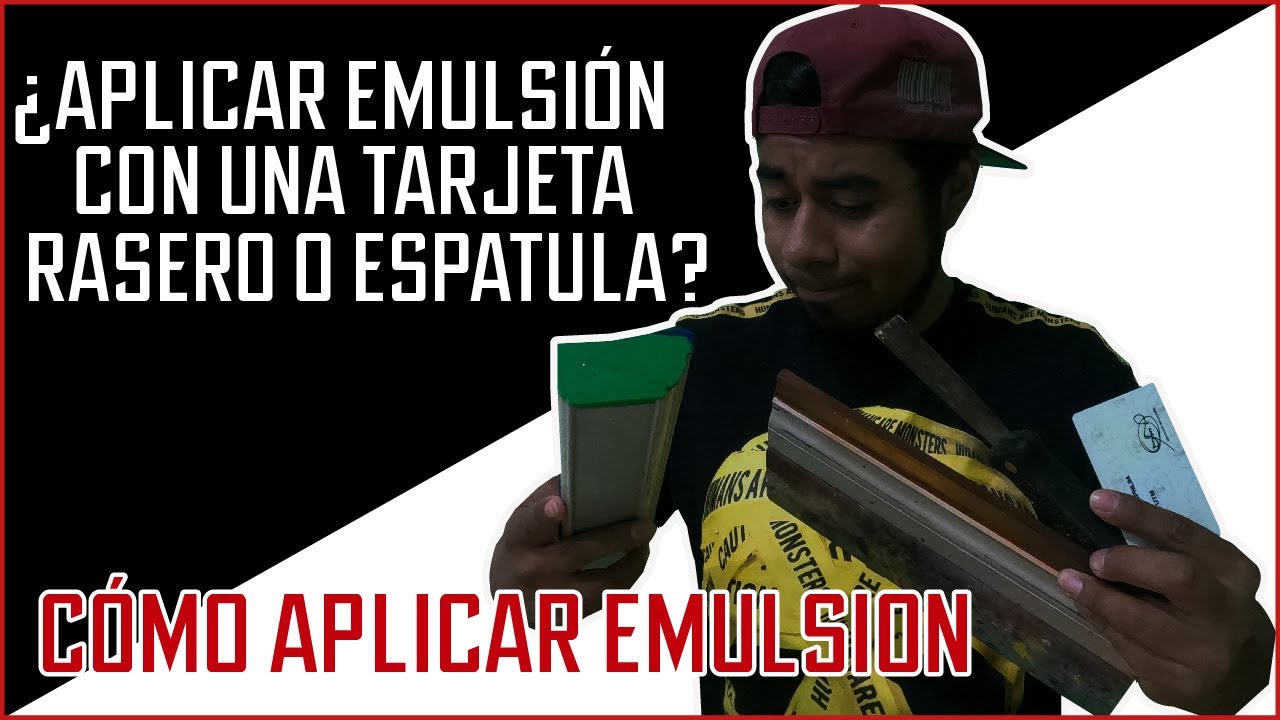 COMO EMULSIONAR UN MARCO DE SERIGRAFICA / EMULSION / SERIGRAFIA / EMULSIONADO DE MALLA SERIGRAFICA