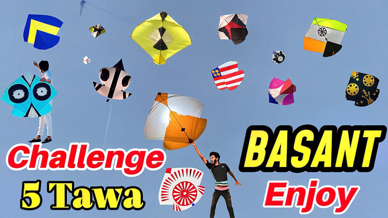 Aj To Maza He Agya  Full LVL Chamero Secenes | 5 Tawa gudda | Basant 2024 | Kite