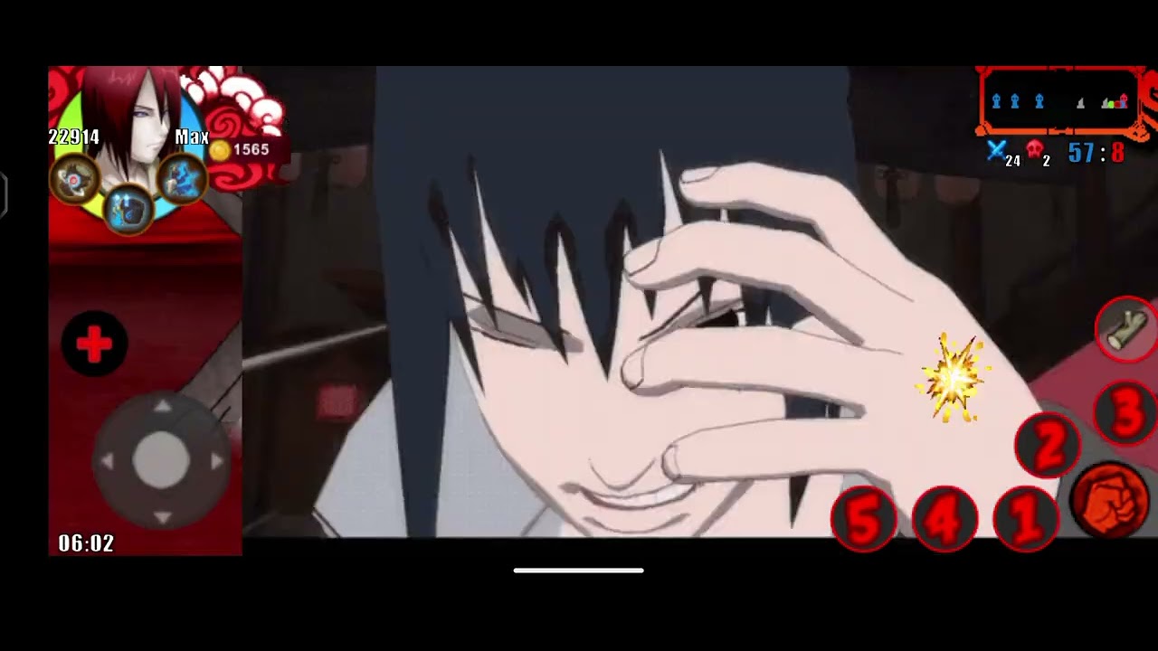 GAMEPLAY-NYA NAGATO EDOTENSE VERSI NARUTO SENKI MOD UCHIHA WAR PART 10 🎮