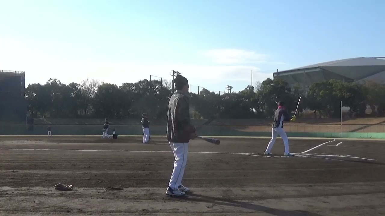 🚨①-①2025年12月28日【パワーズ紅白戦】　万博記念公園野球場　🚨バッティング練習　#野球　#baseball  #shorts 　#大谷翔平　#甲子園　#紅白戦
