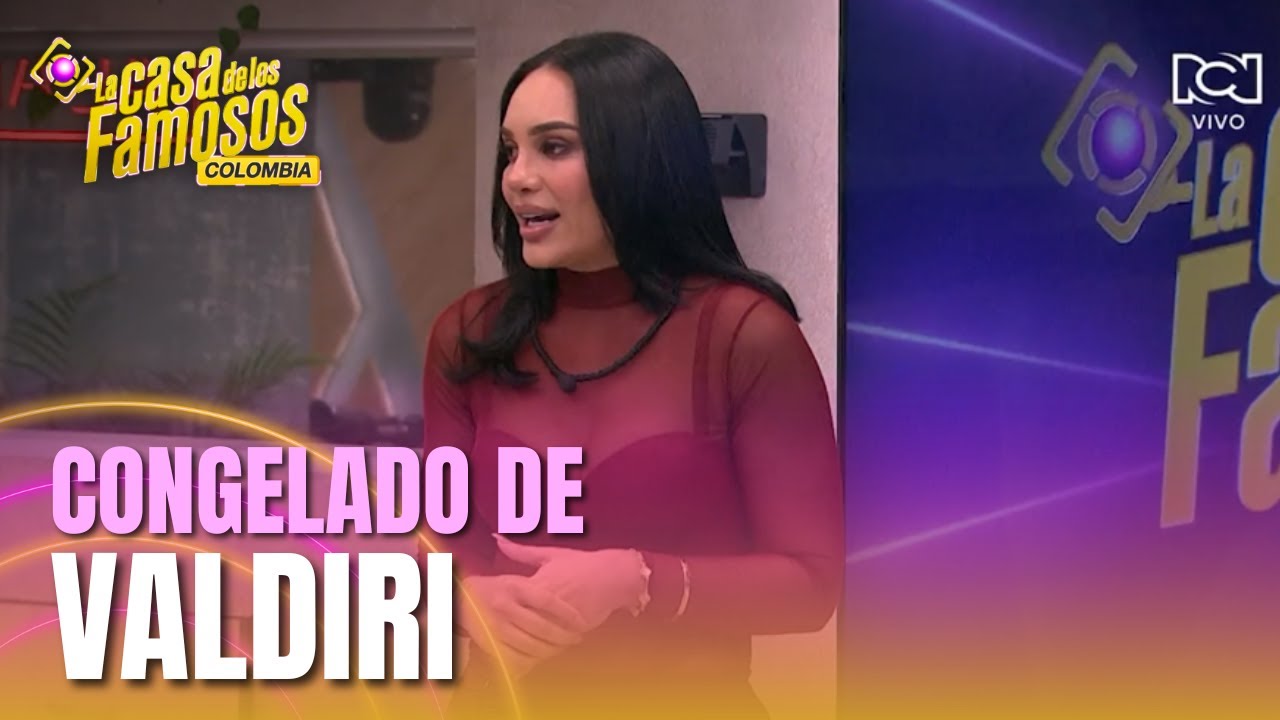 CONGELADO de Andrea VALDIRI en La casa de los famosos Colombia