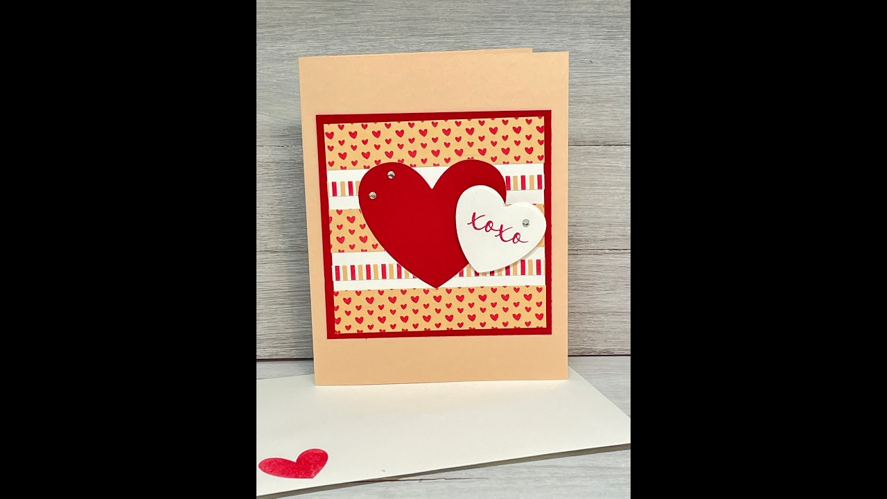 Hearts of Elegance using the Negative Cut Technique