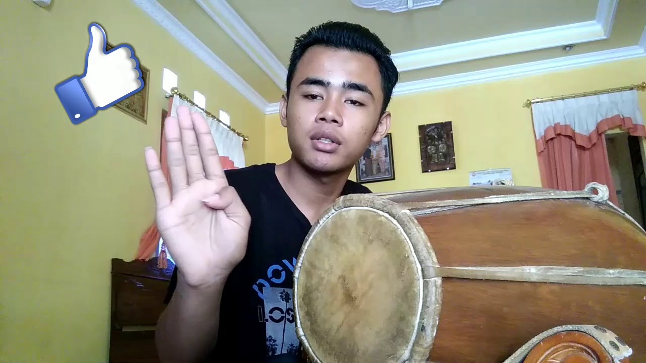 Cara memainkan kendang ciblon...part 1 teknik dasar