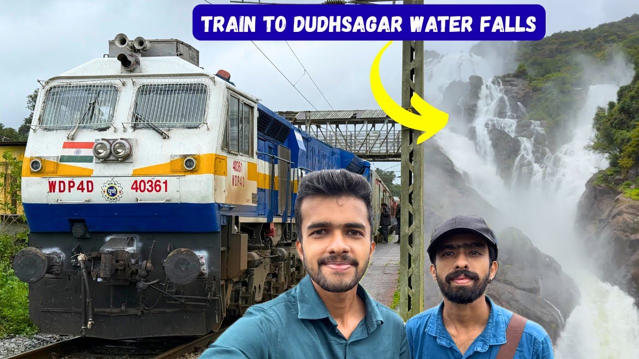 Dudhsagar കാണാൻ ട്രെയിനിൽ 🚂  Pune to Ernakulam - Poorna Express Sleeper Class Journey | Part - 1