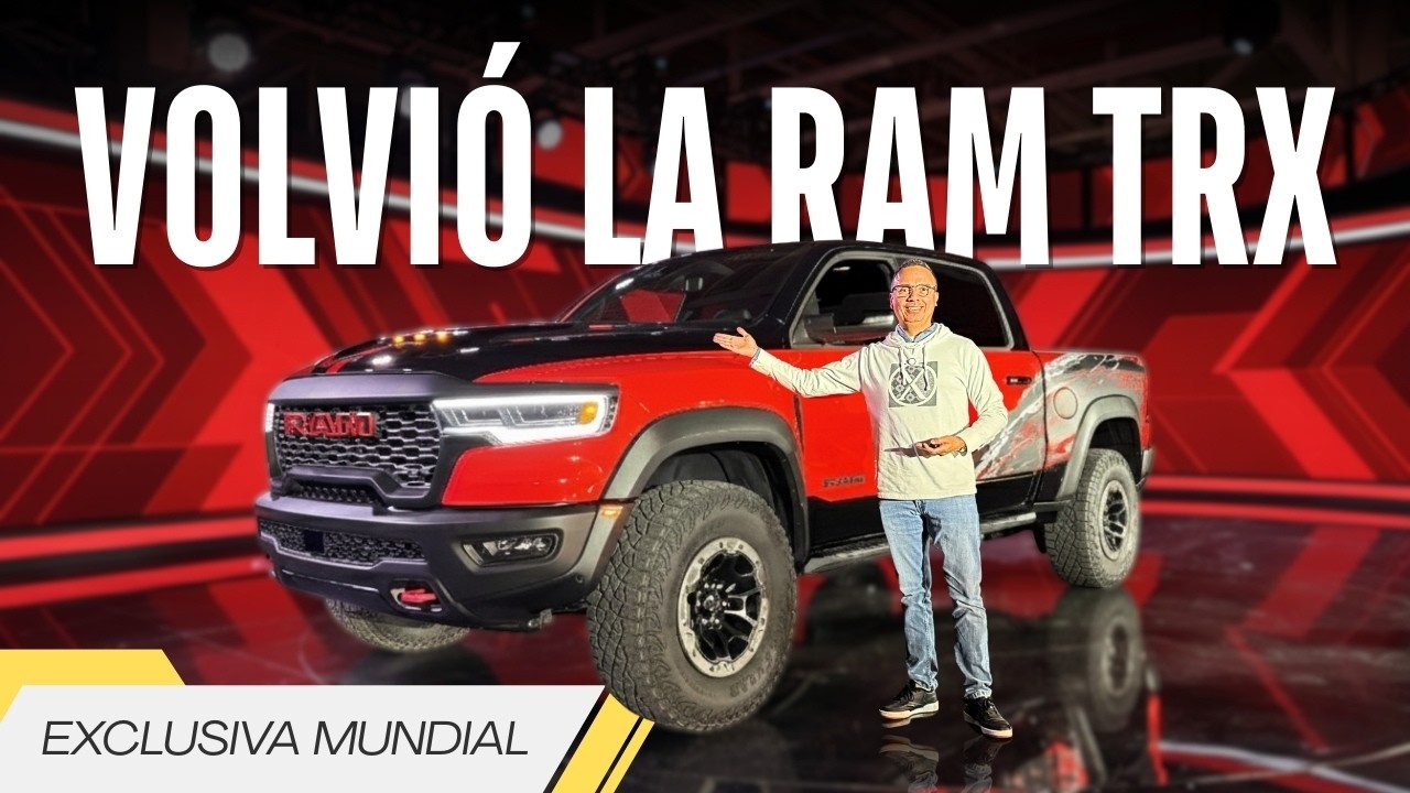 PRIMICIA Mundial: Así es la Nueva RAM TRX 2027