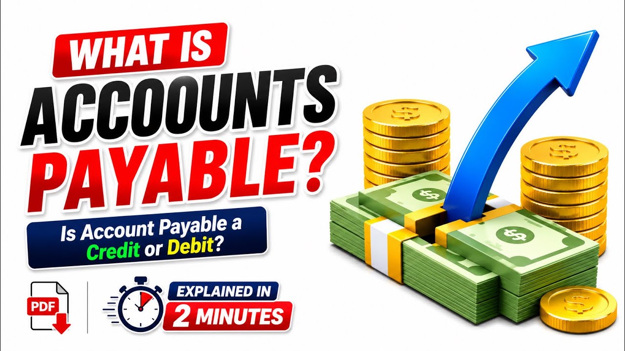 What is Accounts payable? । Accounts payable Debit or Credit
