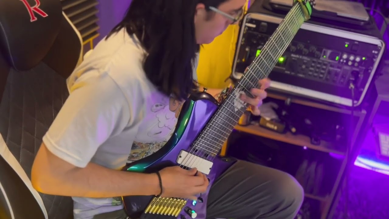 🟣 Sunday 9 String Riff 🔥🟢