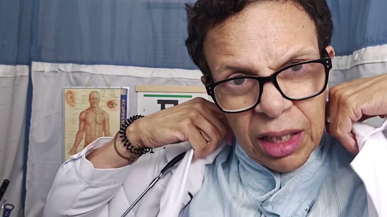 🌟ASMR Neurologist Cranial Nerve Exam - Can You See & Feel This 🥼🩺
