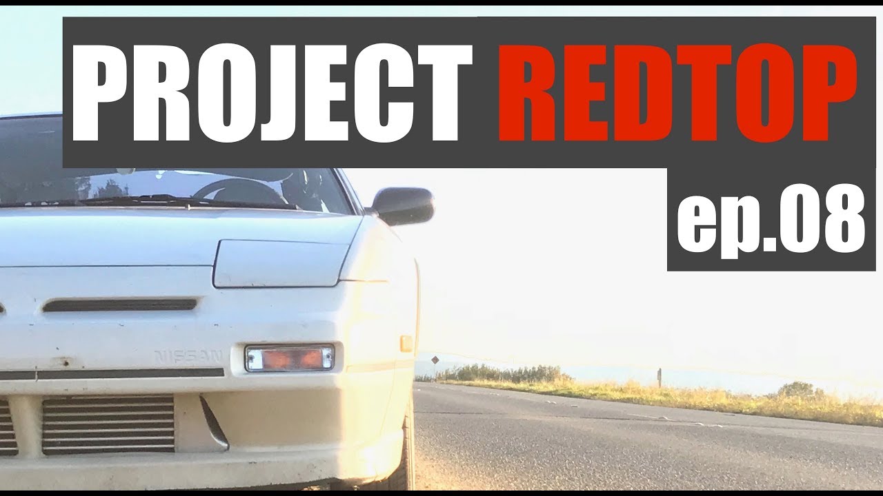 Project REDTOP ep08 | S13 240SX SR20DET Build | How to replace the driveshaft carrier bearing