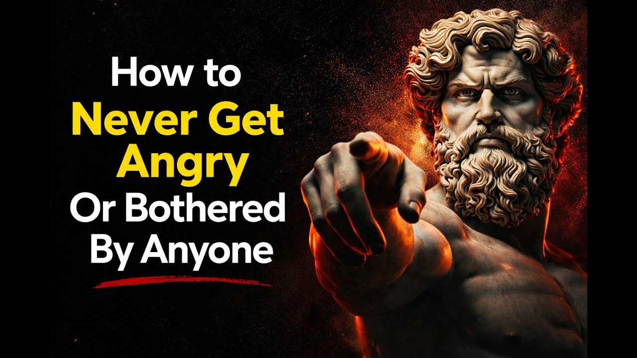 How To Never Get Angry Or Bothered By Anyone | Stoicism