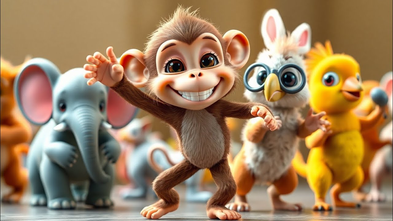 Little monkey 🐒 like to play 