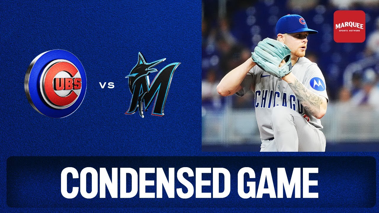Chicago Cubs vs. Miami Marlins MLB game highlights (May 21, 2025) | Marquee Sports Network