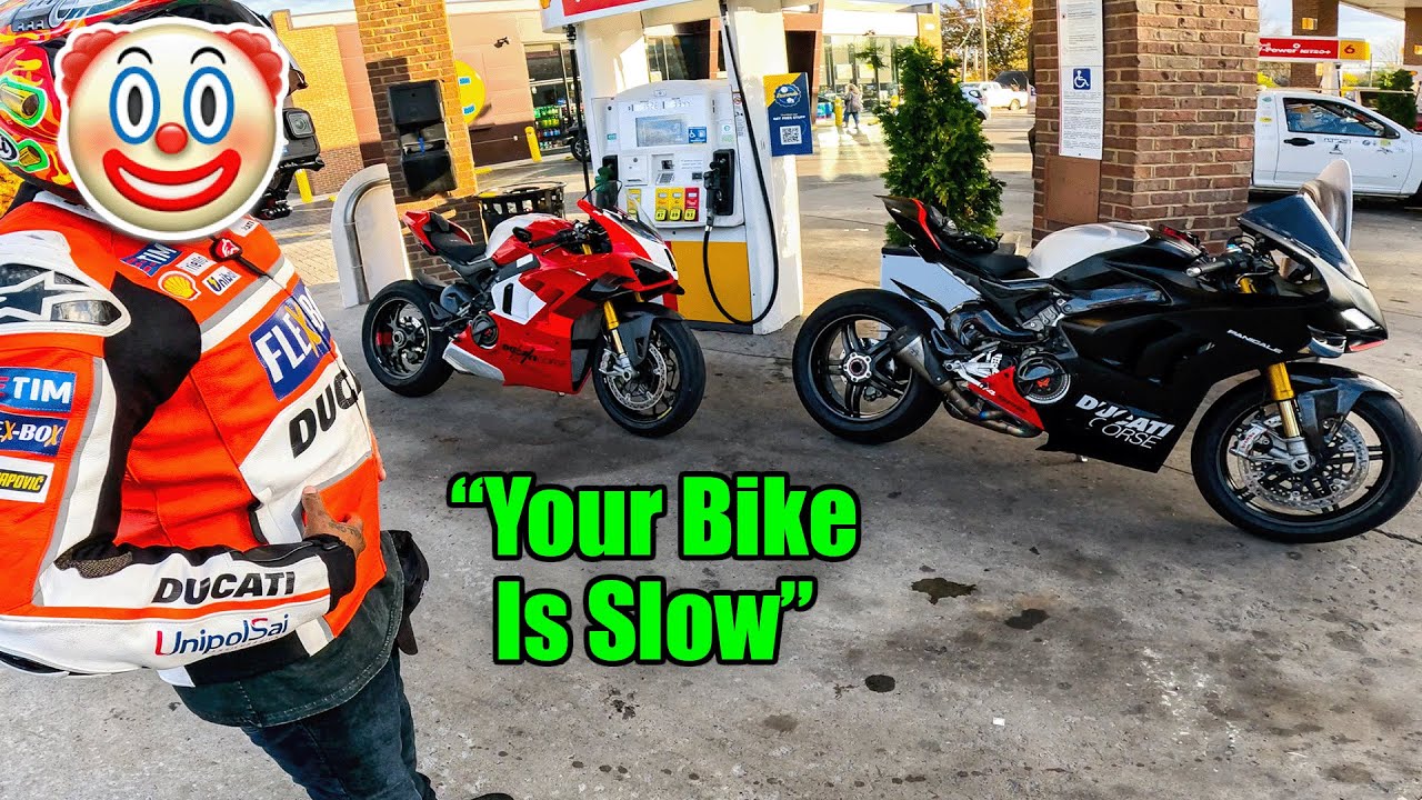 ТРОЛЛИНГ ДЕРКАТНОГО ВОДИТЕЛЯ DUCATI | Panigale V4 SP2, V4R, V4