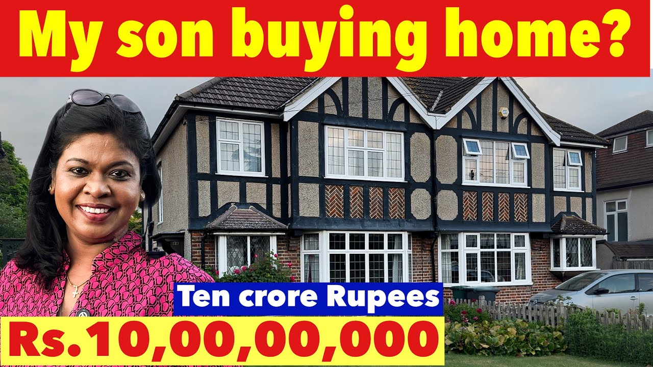 UKல்  சொர்க்க தெரிவில் சொக்க வைக்கும் வீடு/New home for my son?..ONE MILLION HOME!