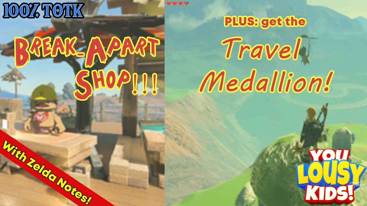 Zelda TOTK 100% ep 15 - Break-Apart Shop and Akkala Ancient Tech Lab