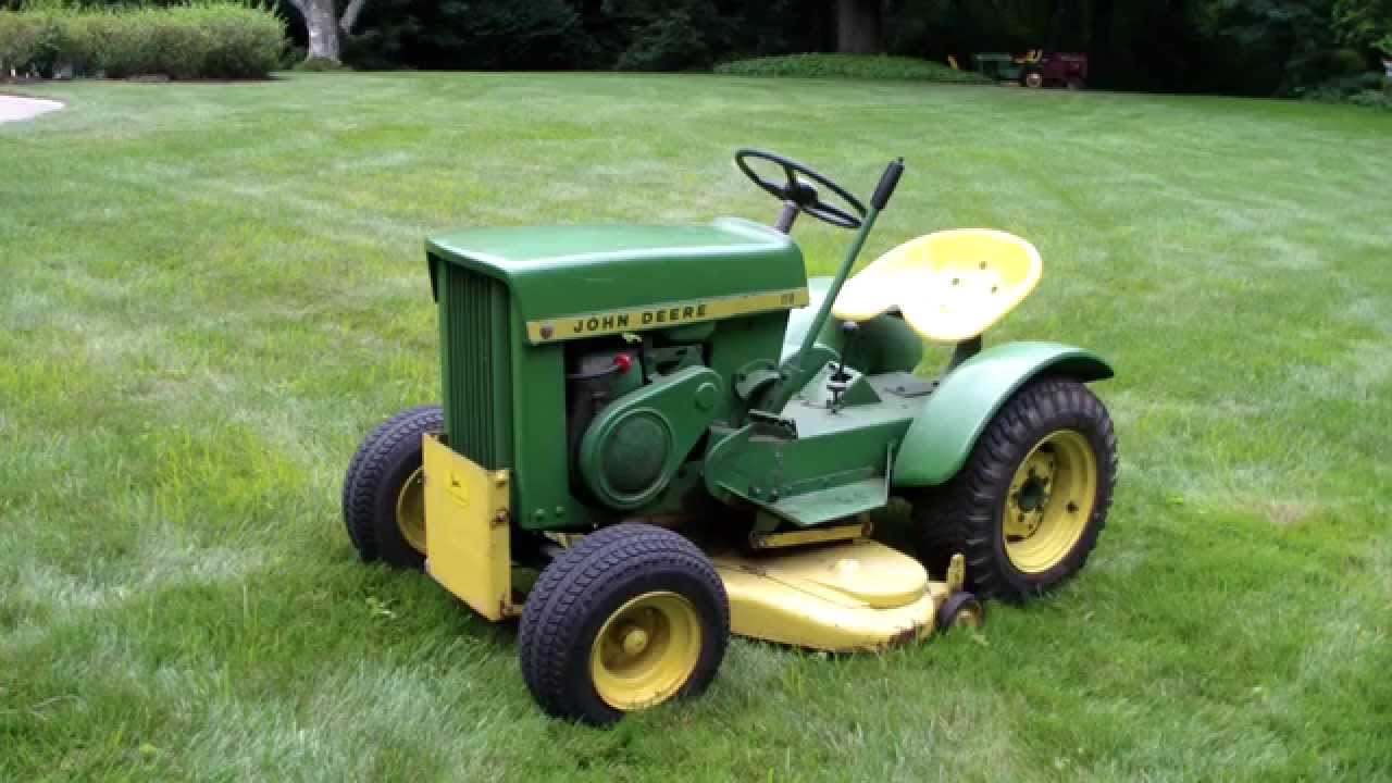 John Deere 110 round fender