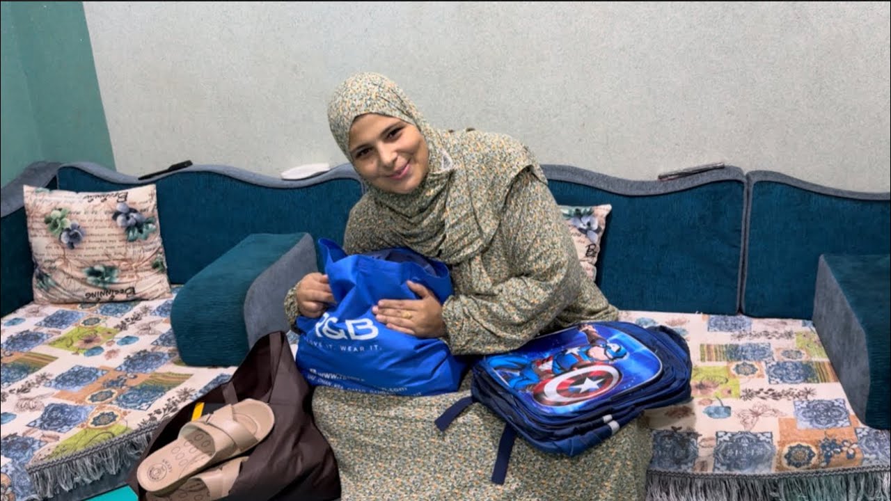 هدايا 🎁 سموره العمده اختي لي ولاولادى بعد رجوعها من العمره وهدايا بنات السعودية 🇸🇦 لينا ربنا يسعدهم 