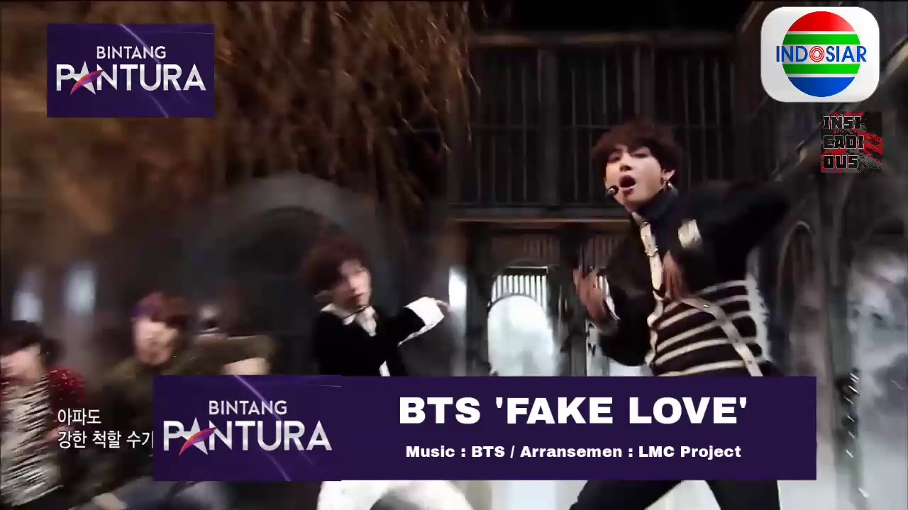 BTS - FAKE LOVE FINAL BINTANG PANTURA INDOSIAR