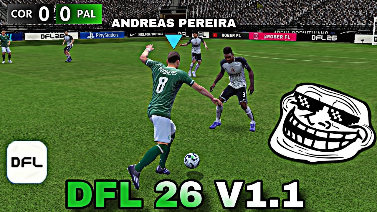 ATUALIZOU! DFL 26 V1.1 ATUALIZAÇÃO DE ELENCOS 100% ATUALIZADOS🔥