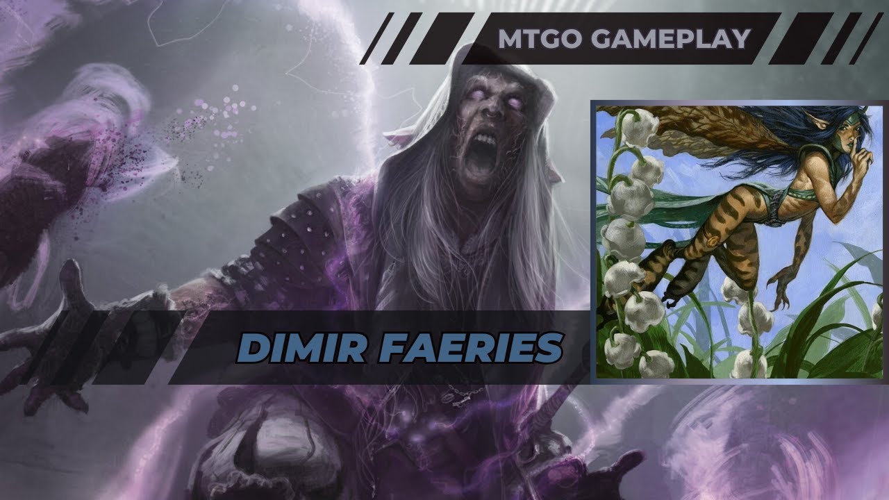 MTGO PAUPER GAMEPLAY: DIMIR FAERIES