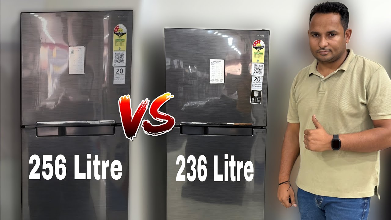 Samsung 236 Litre VS 256 Litre Convertible 3 in 1 Double Door Refrigerator 2025 | Demo and Details
