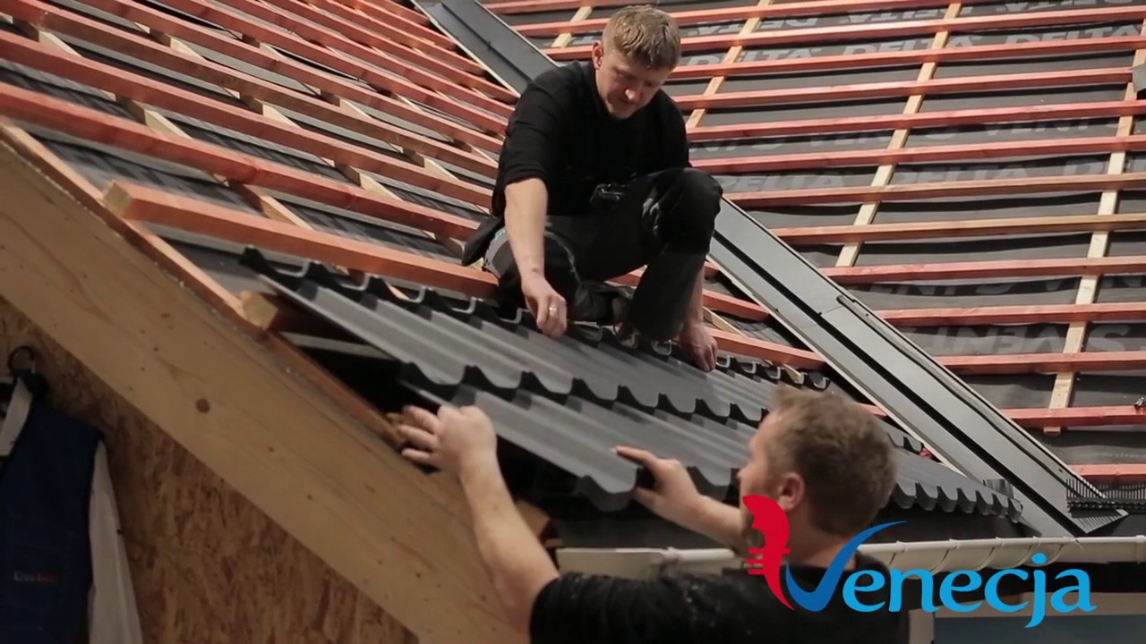 Montarea țiglei metalice Veneția / Acoperiș Perfect