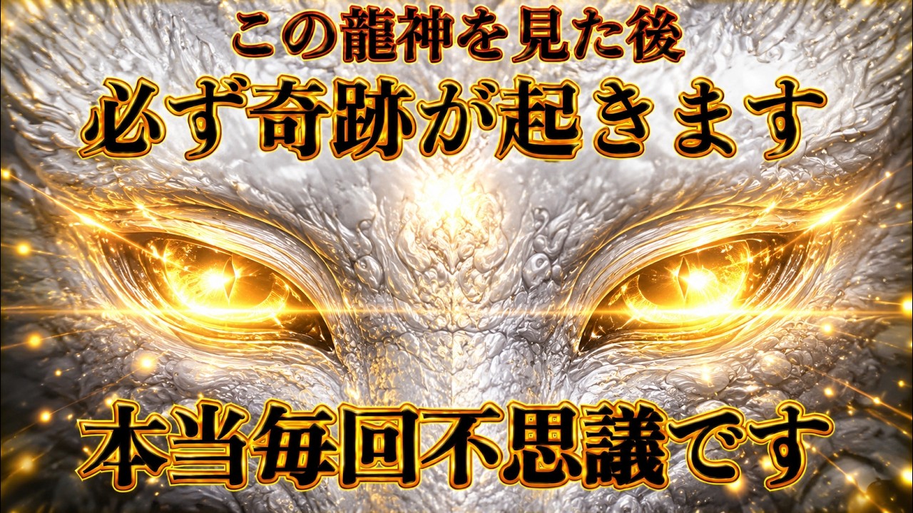 ※60秒以内に龍神大神の玉眼を見れた人「おめでとうございます」奇跡連発の神恩が目の当たりとなります。龍神パワースポット「龍乃蔵」龍神波動　@369mirokumind