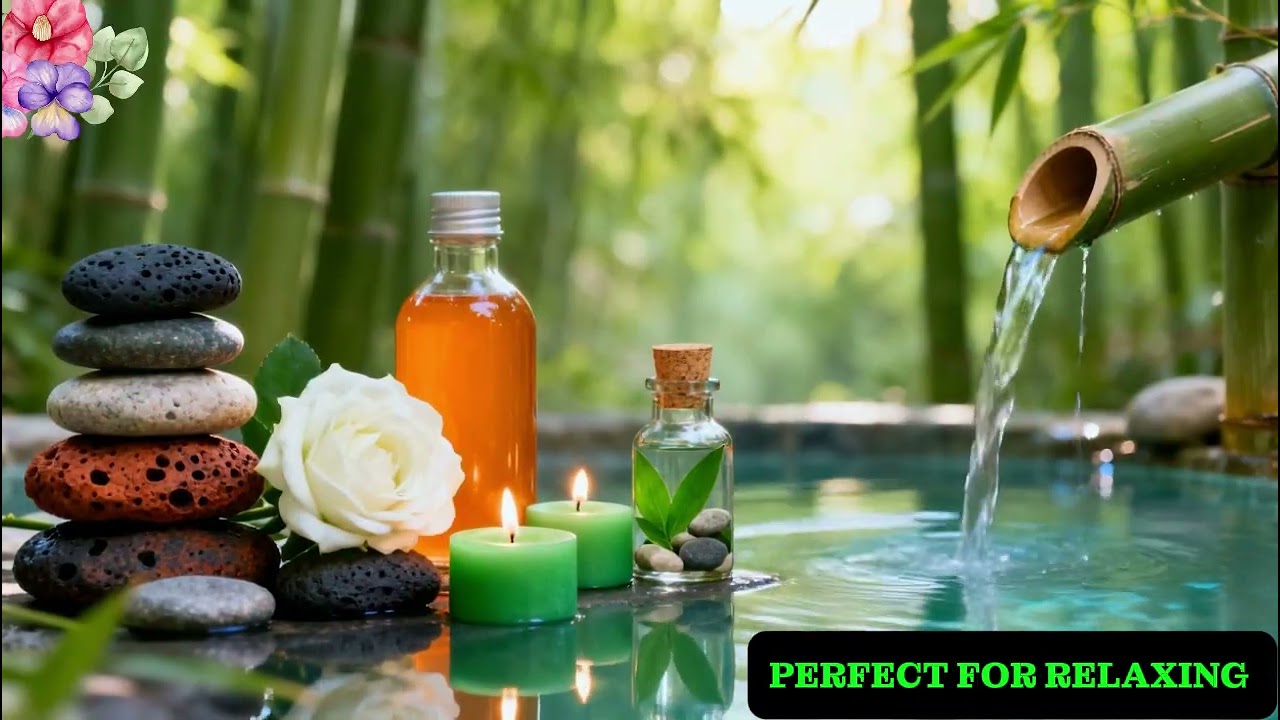 ASMR Relaxation with Soothing Water and Bird Sounds 🌿Relieves Stress, Anxiety, Depression, the Heart