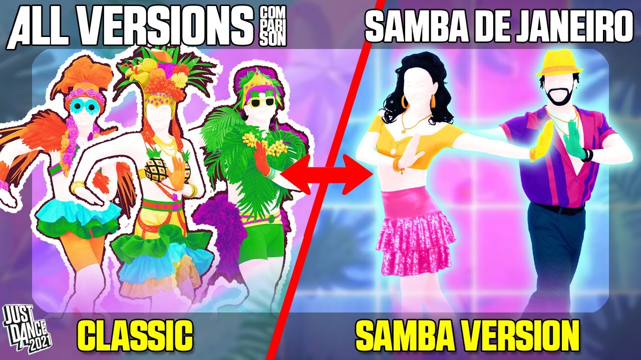 COMPARING SAMBA DE JANEIRO | JUST DANCE COMPARISON [ALL VERSIONS]