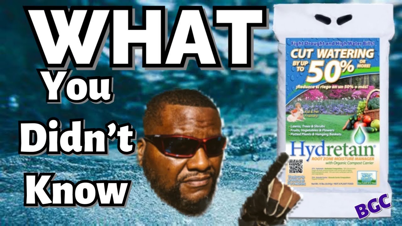 WATCH this before you buy HYDRETAIN or LESCO MOISTURE MANAGER !!!!!