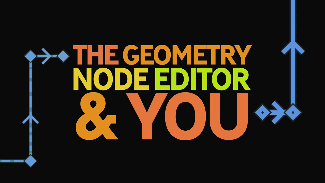 A guide to blender&rsquo;s geometry node editor