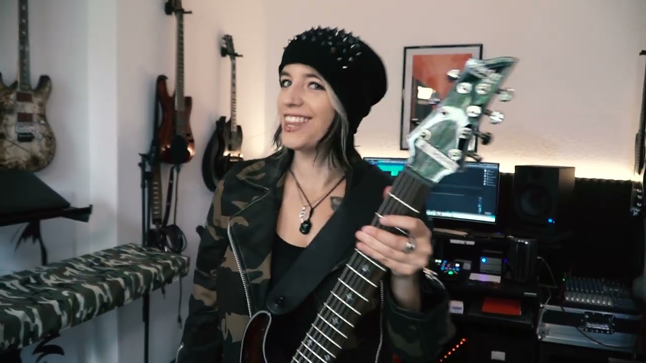 Sick Puppies - You're Going Down Guitar Cover by Valeria Nash