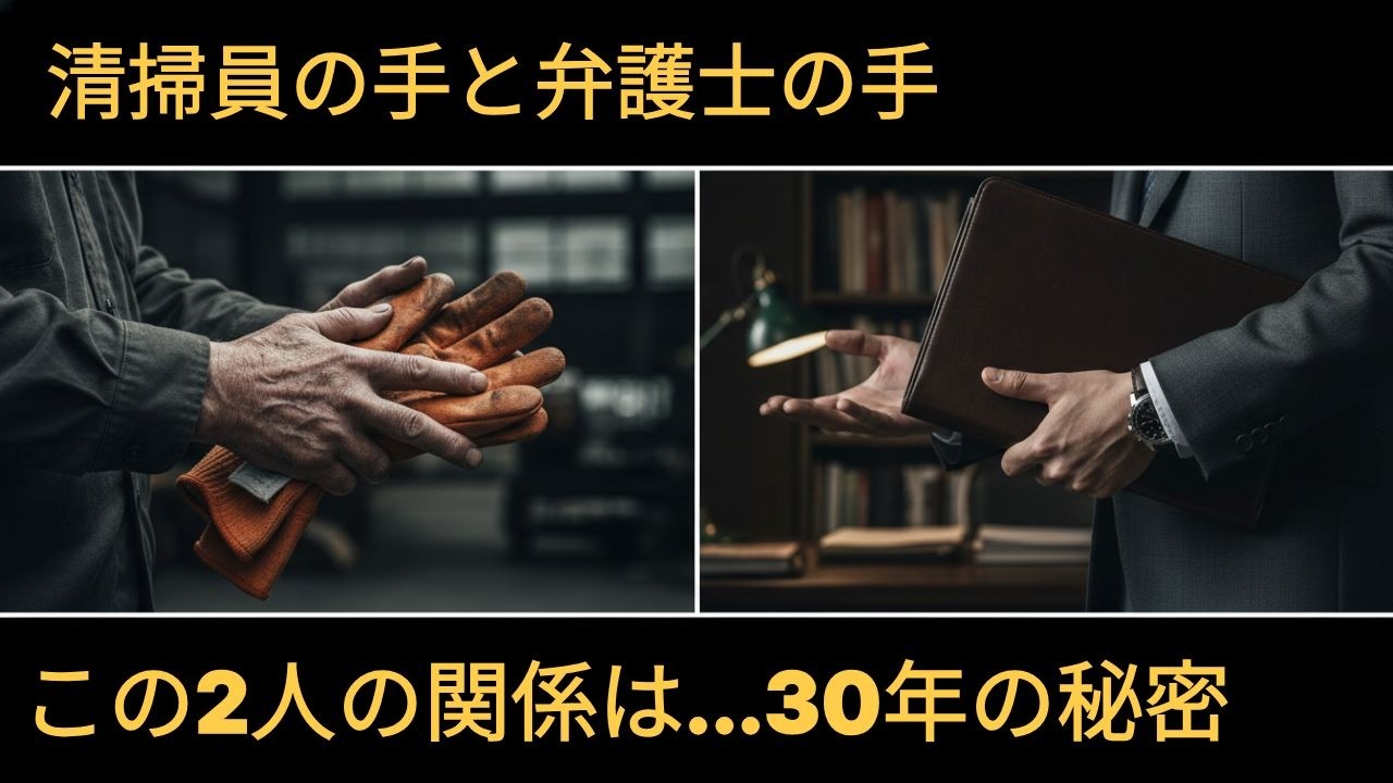 32歳弁護士が5歳で別れた父と30年ぶりに再会｜清掃員が隠し続けた真実