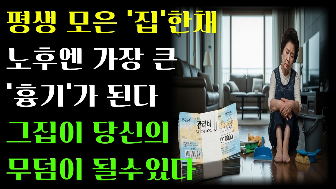 노후에 40평 아파트가 당신을 파산시킵니다 | 그래도 버티시겠습니까?