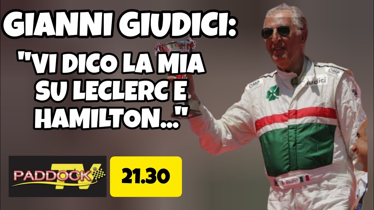 A TU PER TU CON GIANNI GIUDICI