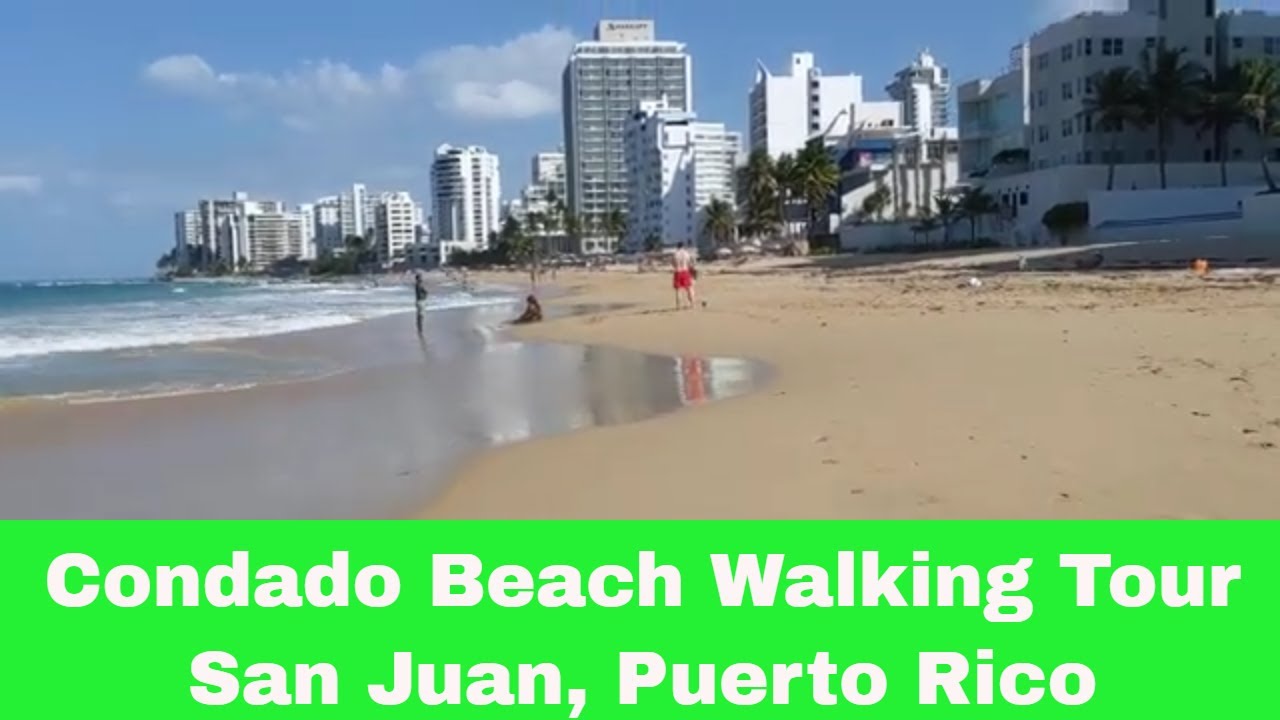 Condado Beach Walking Tour San Juan Puerto Rico
