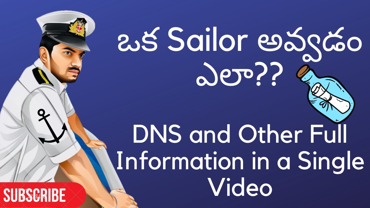 Full information on DNS, JOBS and other things | Merchant navy | IMU CET | Telugu