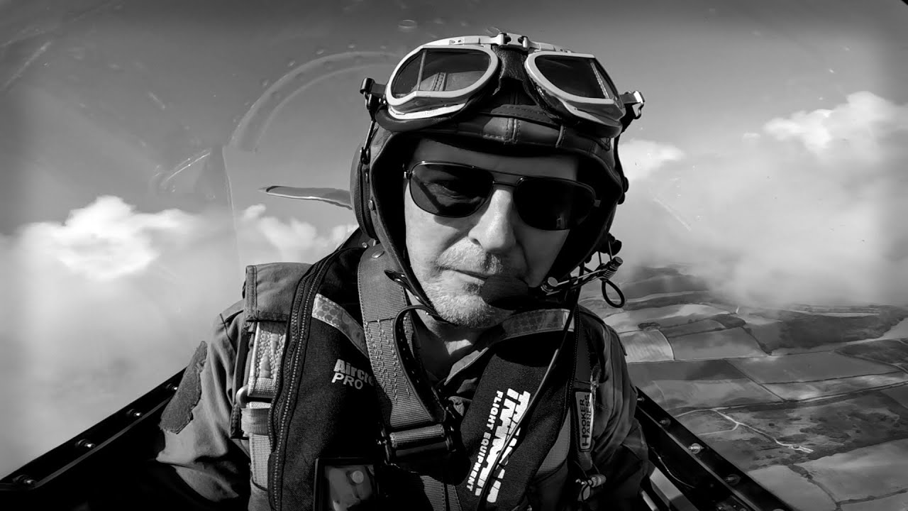Spitfire flight summer 2023. Dreams come true over Dorset & Portsmouth Navy Harbour.