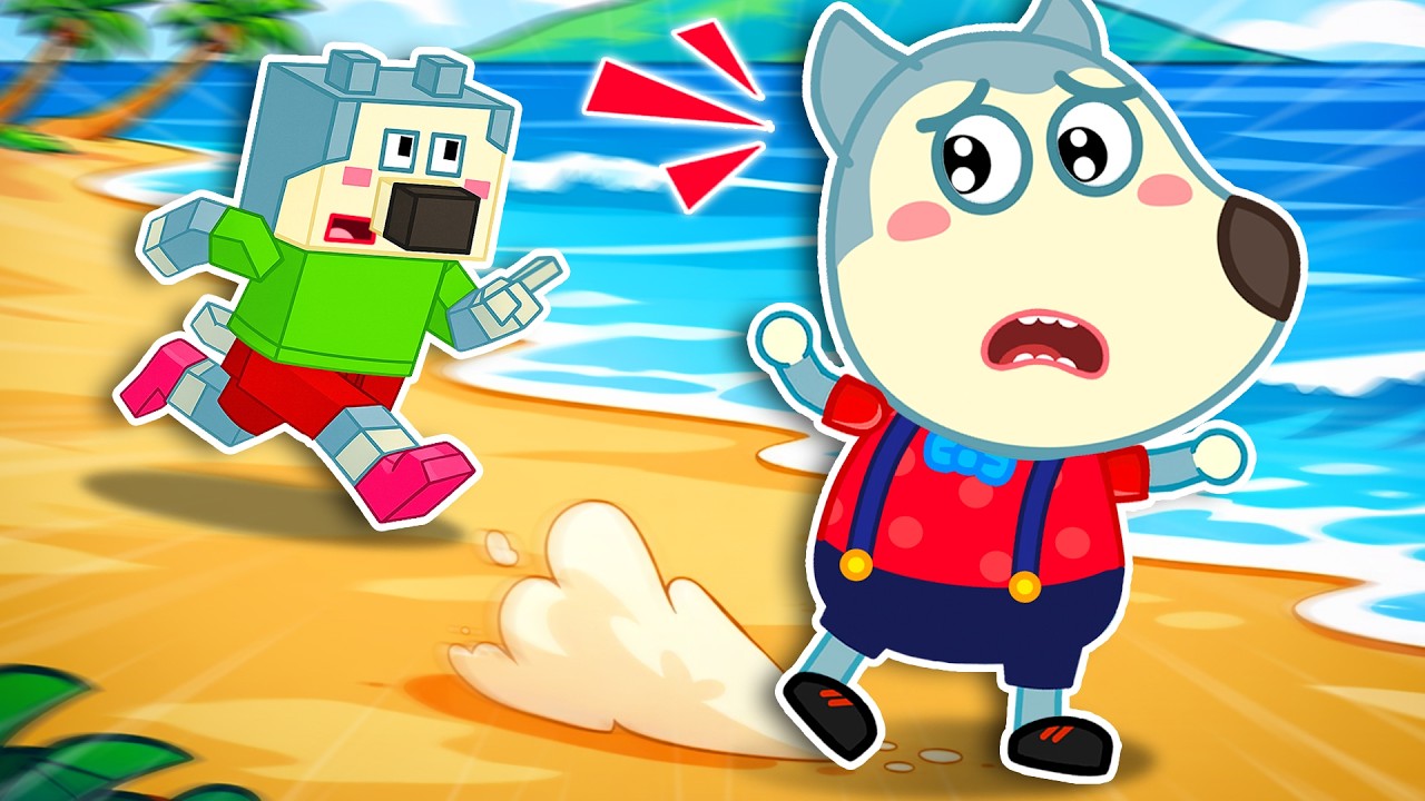 ¡Oh no! ¡Wolfoo, Espérame! 🤖 El Robot Wolfoo 🤝💖✨ Cuentos para Niños de Wolfoo en Español