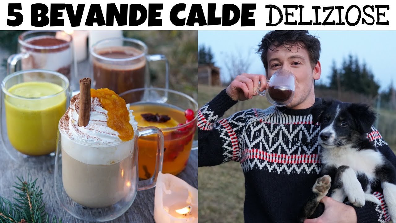 5 BEVANDE CALDE deliziose - tutte facili e veloci, ideali per l'autunno e inverno | Davide Zambelli