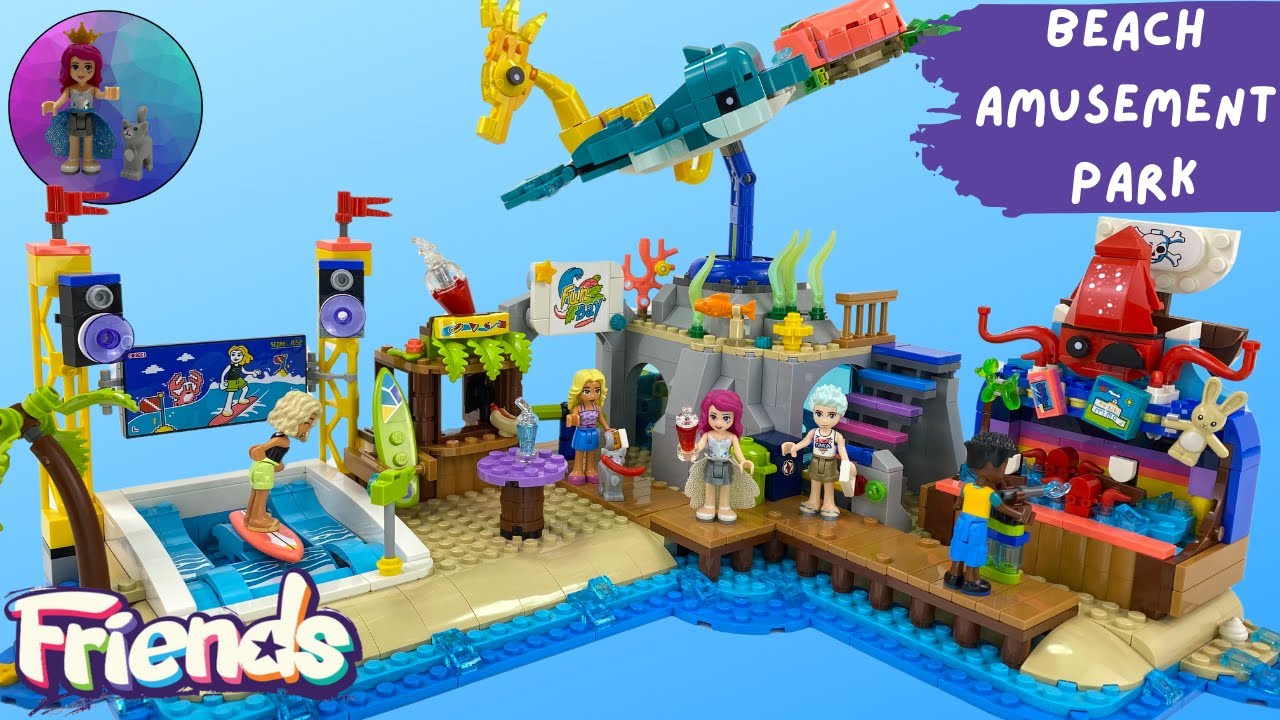 Beach Amusement Park- LEGO Friends Build and Review 41737