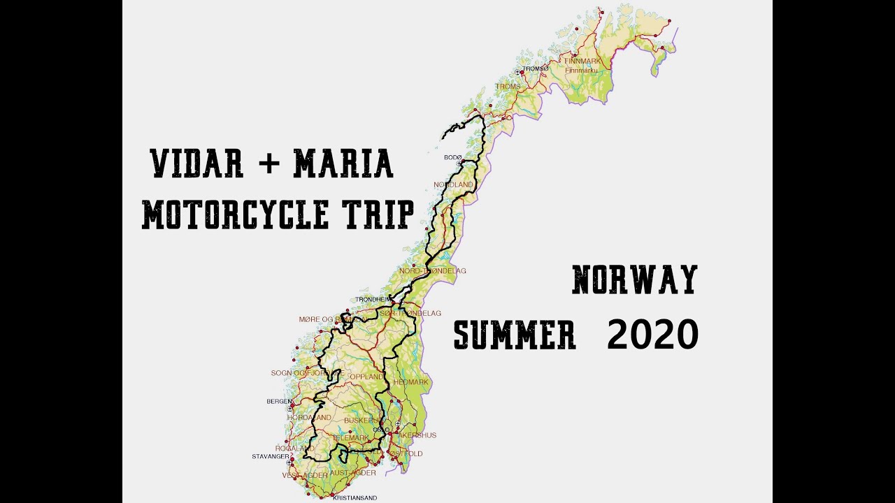 Touring Norway 6000 km in 20 days