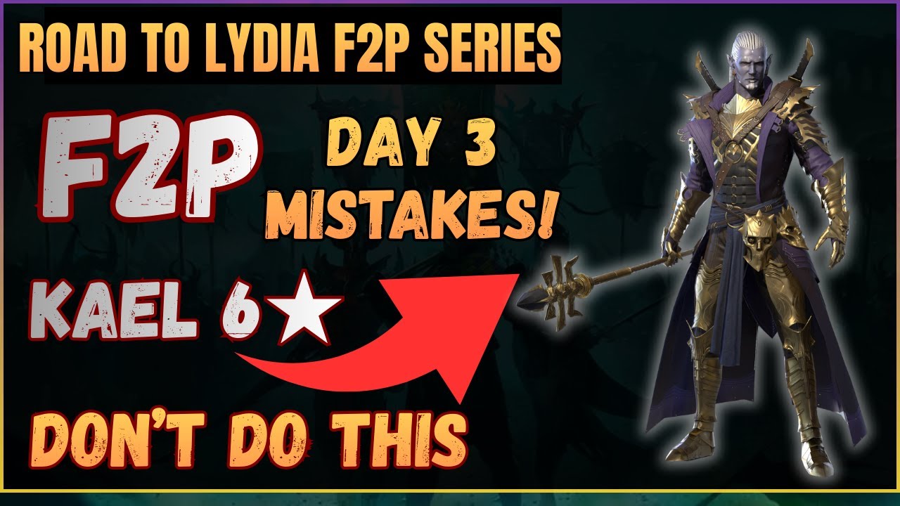 I Made Kael 6★ in Just 3 Days F2P But Watch Out for These MISTAKES