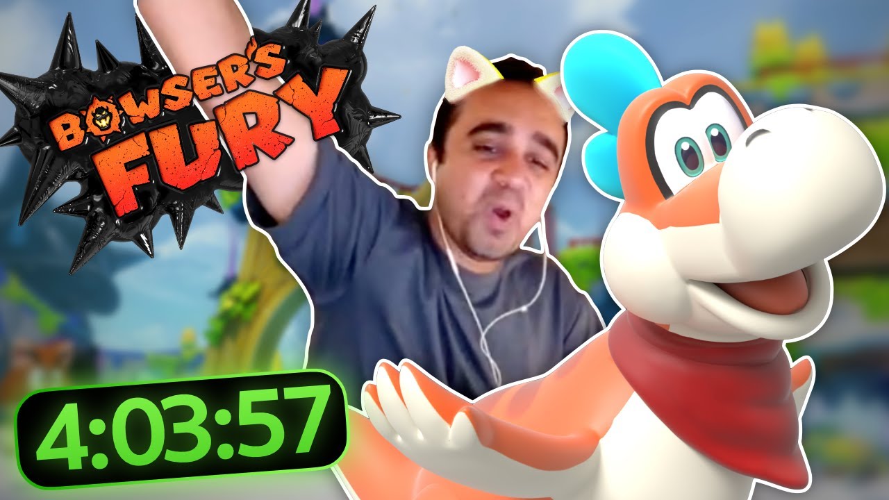 Pro Speedrunner Tries Bowser's Fury for the FIRST TIME