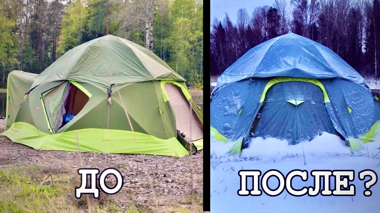 ПАЛАТКА ПРОСТОЯЛА 1 ГОД НА БЕРЕГУ! Что с ней стало?! Весенняя Рыбалка на поплавок