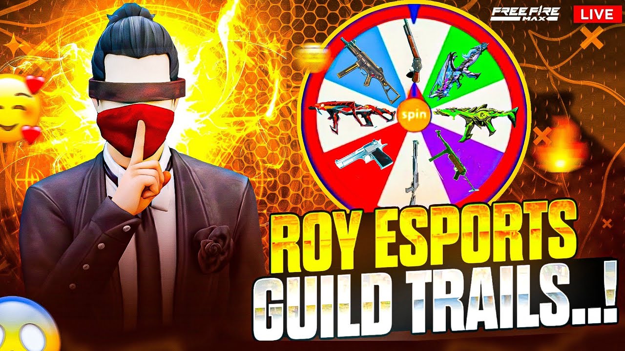 ROY GAMING TELUGU  IS LIVE 1V2 KOTTU 50 PATTU🤑/ RG GUILD TRAILS 😍1V1,1V2,1V3,4V4 #FF #ROY GAMING
